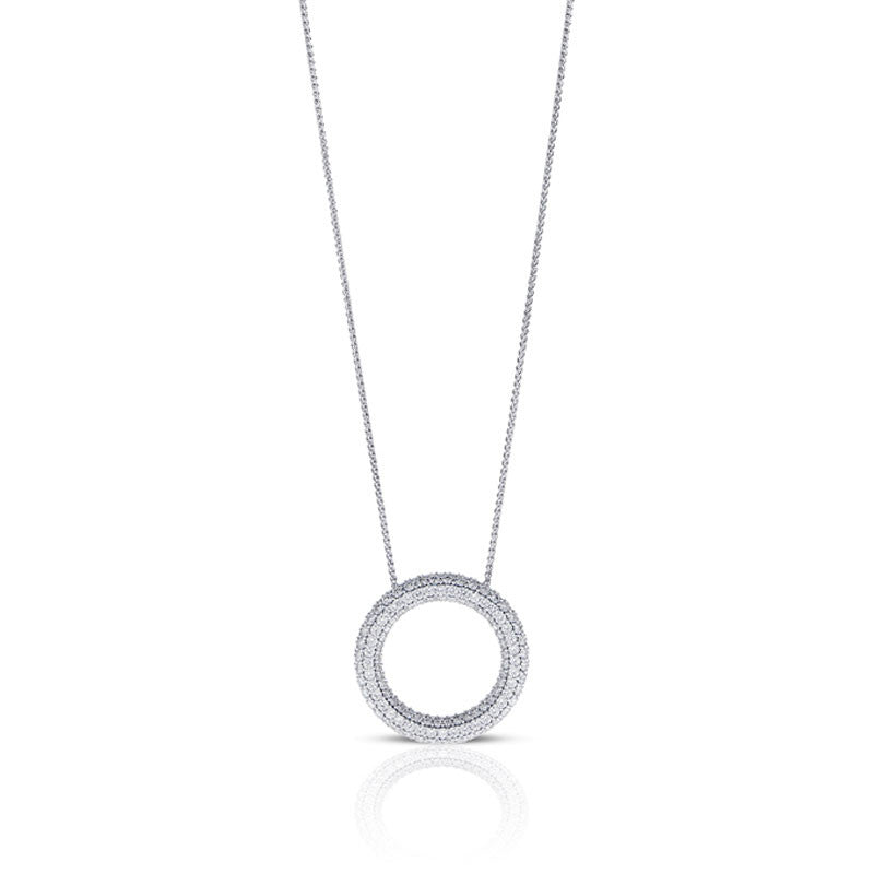 Forevermark Devotion Cut Diamond Circle Necklace