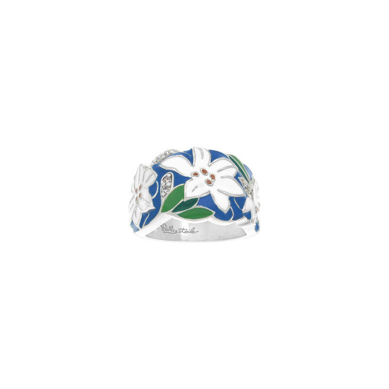 Tiger Lily Blue Ring
